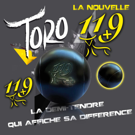 Boules 119+ Striées - Toro Petank