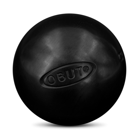la boule noir CX COU Lisse Boule de pétanque carbone - Obut