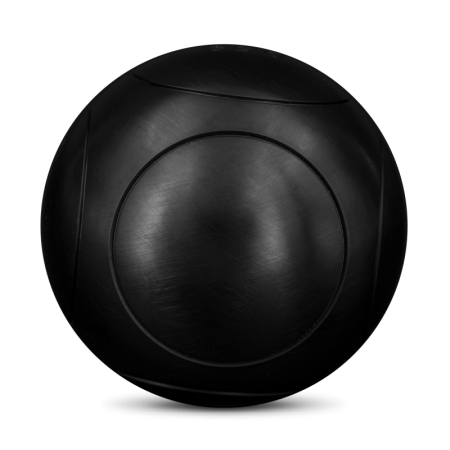 la boule noir CX COU Strie 1 Boule de pétanque carbone - Obut