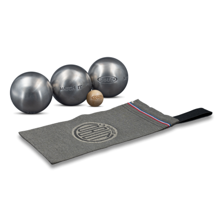 Match 115 IT Lisse Boule de pétanque inox - Obut