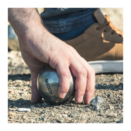 Match 115 IT Lisse Boule de pétanque inox - Obut