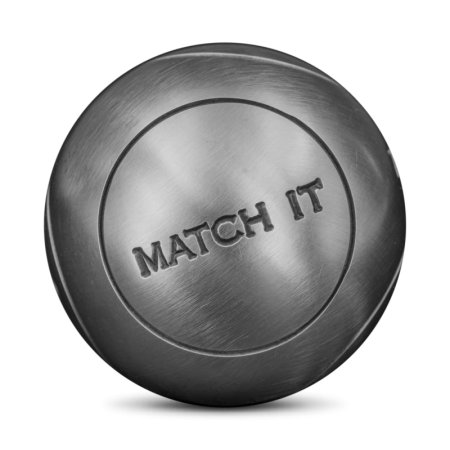 Match 115 IT Strie 1 Boule de pétanque inox - Obut