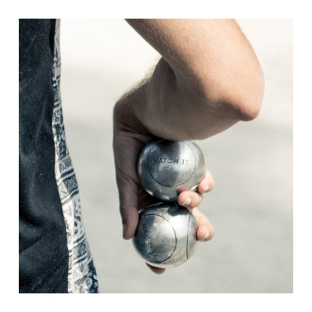 Match 115 IT Strie 1 Boule de pétanque inox - Obut