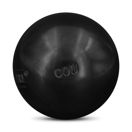la boule noir Cou Lisse Boule de pétanque carbone - Obut