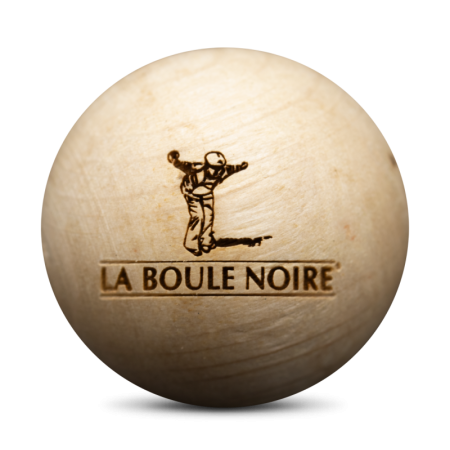la boule noir Cou Striée Boule de pétanque carbone - Obut