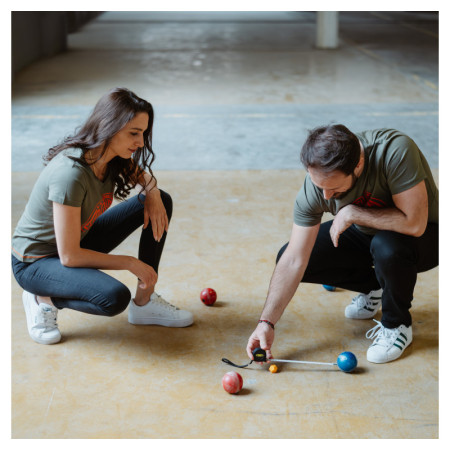 Boules Obut Indoor Outdoor Rouges