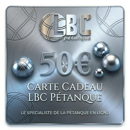 Carte Cadeau 50 €